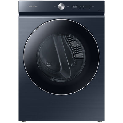 Samsung Bespoke 27 in. 7.6 cu ft. Smart Stackable Electric Dryer with AI Optimal Dry, Super Speed Dry, Sensor Dry, Sanitize & Steam Cycle - Brushed Navy | DVE53BB8900D