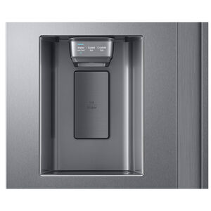 Samsung 36 in. 22.0 cu. ft. Smart Counter Depth Side-by-Side Refrigerator with Ice & Water Dispenser - Stainless Steel, Stainless Steel, hires