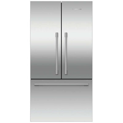 Fisher Paykel Pro Series-7 36 in. 20.1 cu. ft. Smart Counter Depth French Door Refrigerator - Stainless Steel | RF201AHJSX1