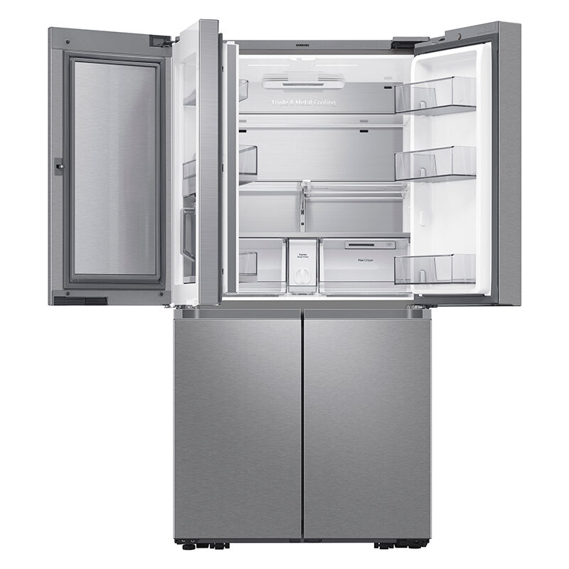 Samsung 36 In 28 6 Cu Ft Smart 4 Door Flex French Door Refrigerator With Internal Water Dispenser Stainless Steel P C Richard Son