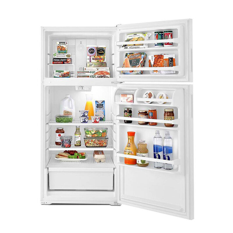 Amana 28 in. 14.3 cu. ft. Top Refrigerator - White, , hires