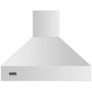 Viking 5 Series 36 in. Chimney Style Range Hood with Ducted Venting & 2 LED Lights - Stainless Steel, , hires