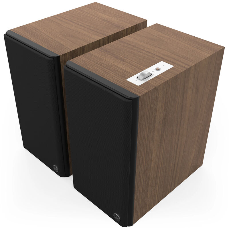 Klipsch The Sevens II Dolby Atmos 6.5" Powered Speakers (Pair) - Walnut, , hires