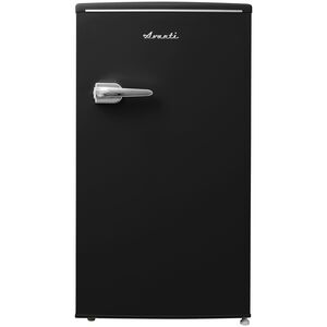 Avanti 18 in. 3.1 cu. ft. Mini Fridge with Freezer Compartment - Black, Black, hires