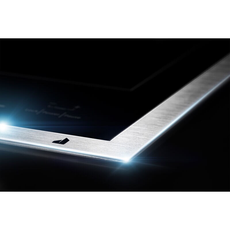 JennAir Lustre Stainless 24 in. 4-Burner Induction Cooktop with Simmer Burner & Power Burner - Stainless Steel, , hires