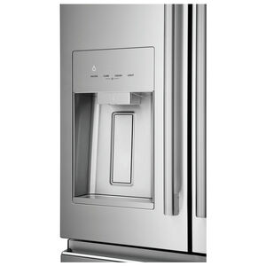 Electrolux 36 in. 21.4 cu. ft. Counter Depth 4-Door French Door Refrigerator with External Ice & Water Dispenser - Stainless Steel, , hires