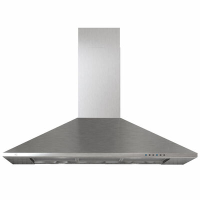 XO 36 in. Convertible Chimney Style Range Hood with 600 CFM, 3 Fan Speeds & 2 LED Lights - Stainless Steel | XOB36SC
