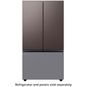 Samsung BESPOKE 3-Door French Door Bottom Panel for Refrigerators - Stainless Steel, , hires