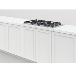 Fisher & Paykel Series 7 36 in. 5-Burner Natural Gas Cooktop with Simmer Burner & Power Burner - Stainless Steel, , hires