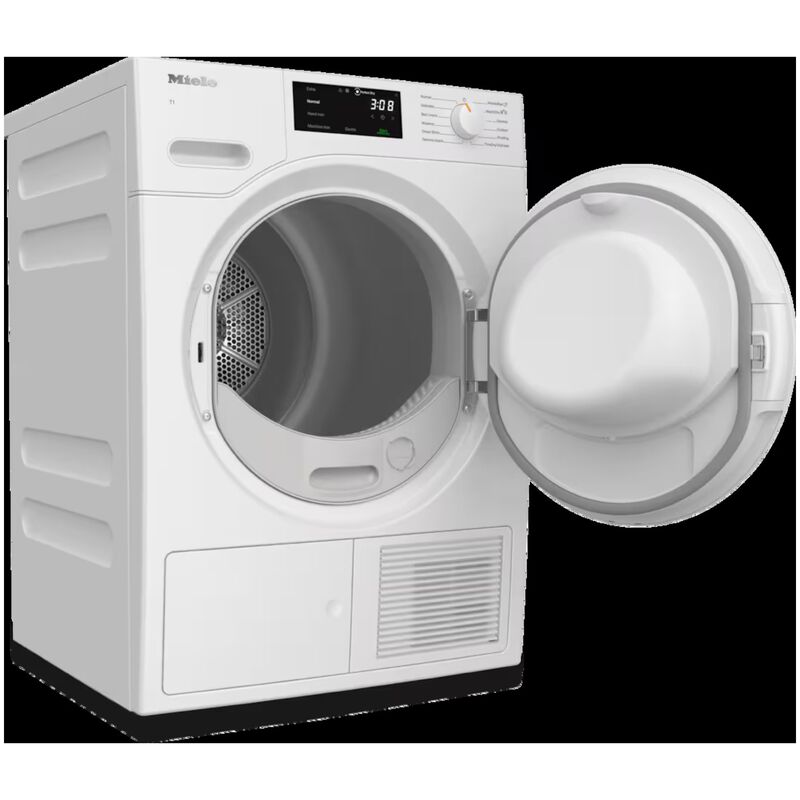 Miele 24 in. 4.1 cu. ft. Smart Stackable Ventless Electric Dryer with Heat Pump & Sensor Dry - Lotus White, , hires