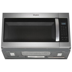 Whirlpool 30 in. 1.7 cu. ft. 1000W Over-the-Range Microwave with 300 CFM - Fingerprint Resistant Stainless, Fingerprint Resistant Stainless, hires