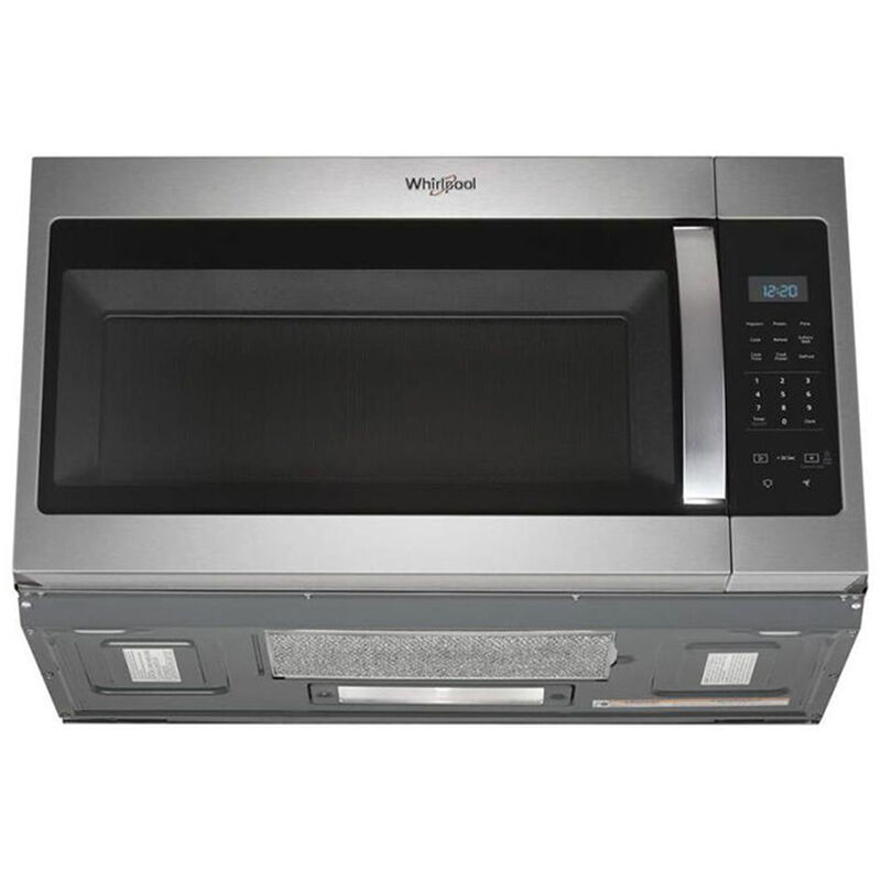 Whirlpool 30 in. 1.7 cu. ft. 1000W Over-the-Range Microwave with 300 CFM - Fingerprint Resistant Stainless, Fingerprint Resistant Stainless, hires