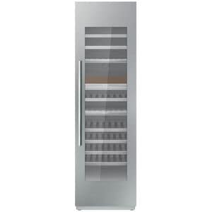 Thermador Freedom Collection 24 in. Built-in Smart Wine Cooler with Wood Racks, Multi-Temperature Zones & 92 Bottle Capacity - Custom Panel Ready, , hires