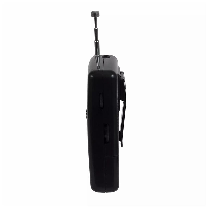 Jensen AM/FM Portable Pocket Radio - Black, , hires
