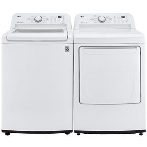LG 27 in. 7.3 cu. ft. Gas Dryer with Delicate Cycle & Sensor Dry Technology - White, , hires