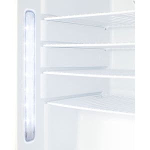 Summit AccuCold 20 in. 3.3 cu. ft. Undercounter Refrigerator - White, , hires