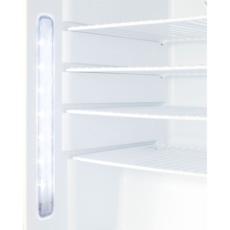 Summit AccuCold 20 in. 3.3 cu. ft. Undercounter Refrigerator - White, , hires