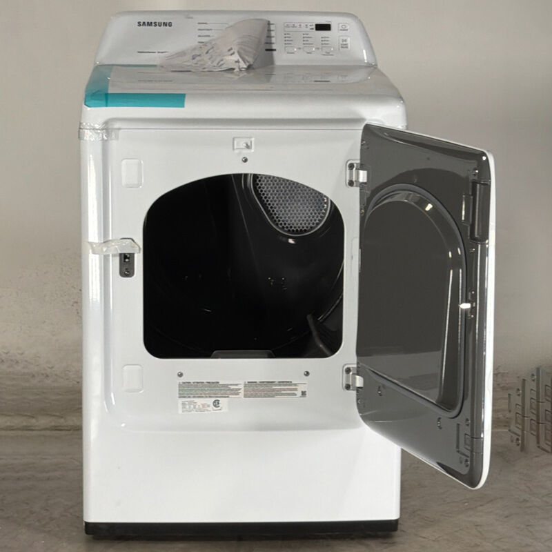 Samsung 27 in. 7.2 cu. ft. Electric Dryer with Delicate Cycle & Sensor Dry - White (Open Box Good Condition), , hires