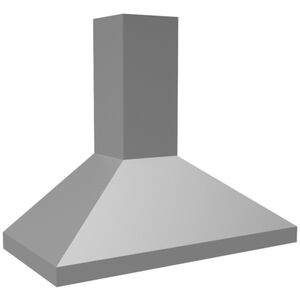 Vent-A-Hood 30 in. Chimney Style Range Hood with 300 CFM, Ducted Venting & 2 LED Lights - Stainless Steel, , hires