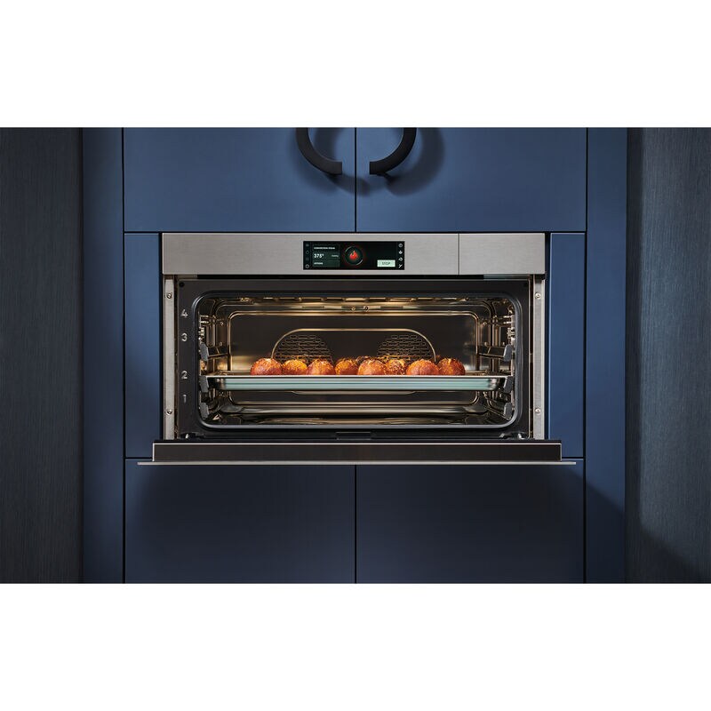 Wolf M Series 30 in. 2.4 cu. ft. Steam Electric Single Wall Oven with Dual Convection - Stainless Steel, , hires