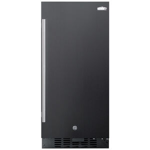 Summit 15 in. 2.2 cu. ft. Undercounter Refrigerator - Black, , hires