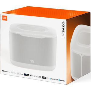 JBL COVE X1 3D Room-Filling Wi-Fi Home Speaker (Each) - White, White, hires