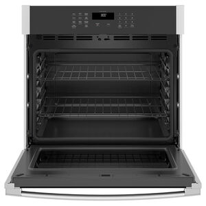 GE 30 in. 5.0 cu. ft. Electric Smart Wall Oven With Self Clean - Stainless Steel, Stainless Steel, hires