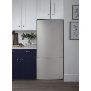 GE 31 in. 17.7 cu. ft. Counter Depth Bottom Freezer Refrigerator - Fingerprint Resistant Stainless, , hires