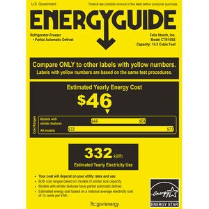 Summit 28 in. 14.3 cu. ft. Counter Depth Top Freezer Refrigerator - Stainless Steel, Stainless Steel, hires
