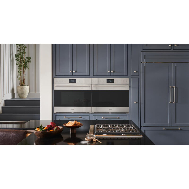 Wolf Transitional 30 in. 4-Burner LP Gas Cooktop with Simmer Burner & Power Burner - Stainless Steel, , hires