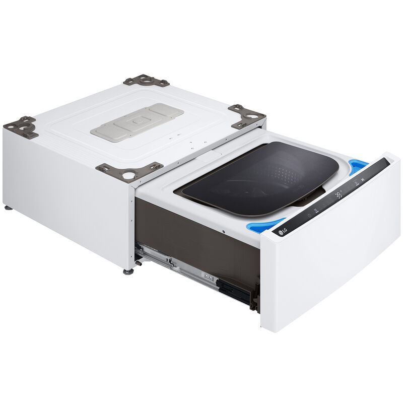 LG SideKick 27 in. 1.0 cu. ft. TwinWash Compatible Pedestal Washer - White, , hires