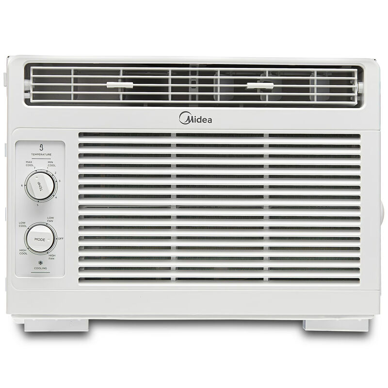 Midea 5,000 BTU 115V Window Air Conditioner with 2 Fan Speeds - White, , hires