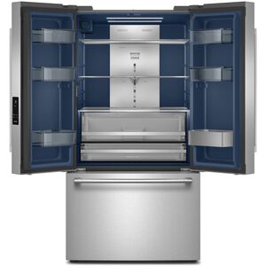 Maytag 36 in. 30.5 cu. ft. French Door Refrigerator with Internal Water Dispenser - Fingerprint Resistant Stainless Steel, , hires