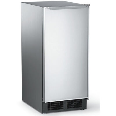 Scotsman 15 in. Built-In Ice Maker with 26 Lbs. Ice Storage Capacity & Clear Ice Technology - Aluminium | DCE33A1SSD