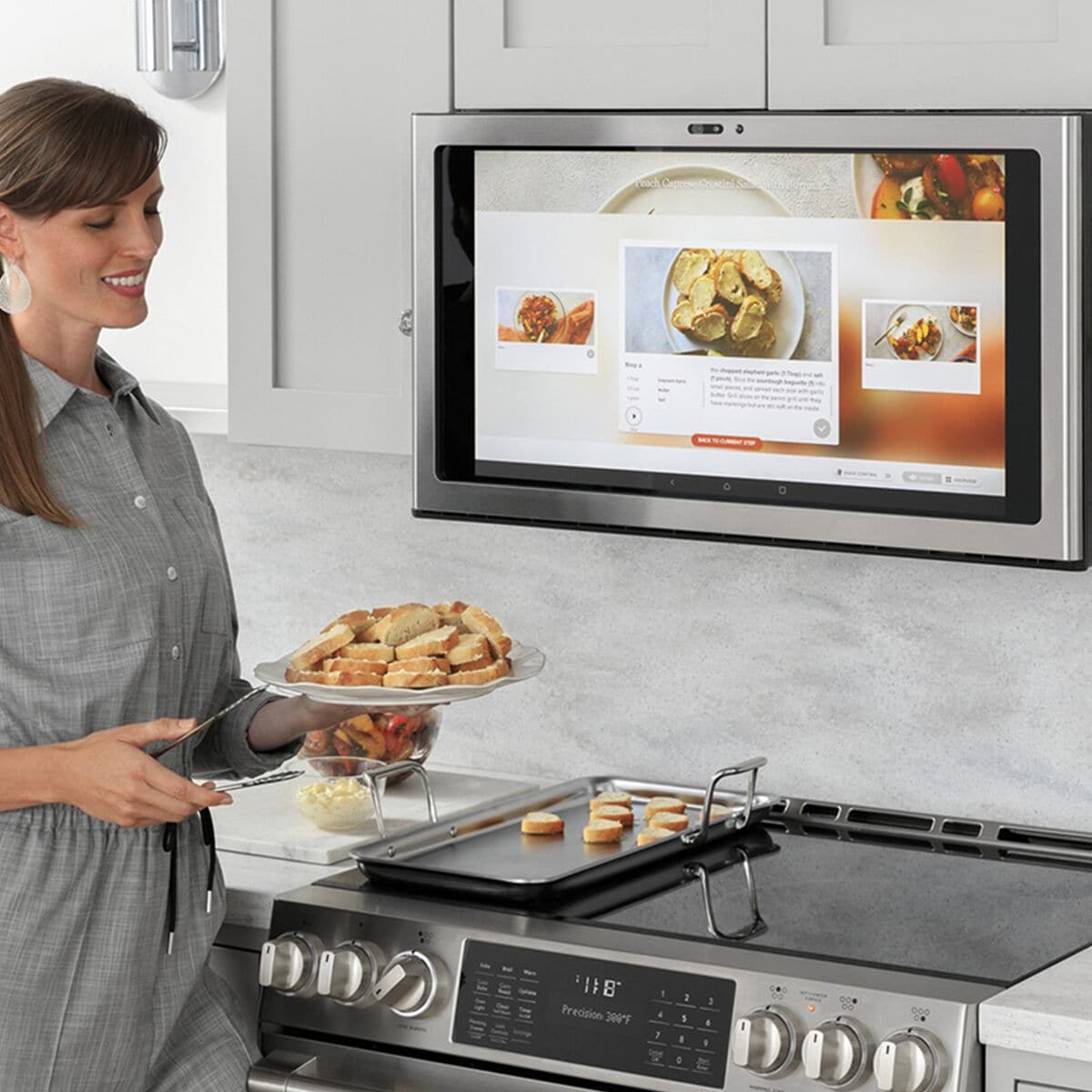 Air fry shop induction range