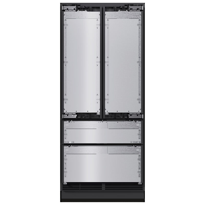 Miele MasterCool Series 36 in. 18.8 cu. ft. Built-In Smart Counter Depth 4-Door French Door Refrigerator with Internal Water Dispenser - Custom Panel Ready, , hires