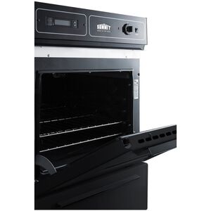 Summit 24 in. 2.9 cu. ft. Electric Single Wall Oven - Black, , hires