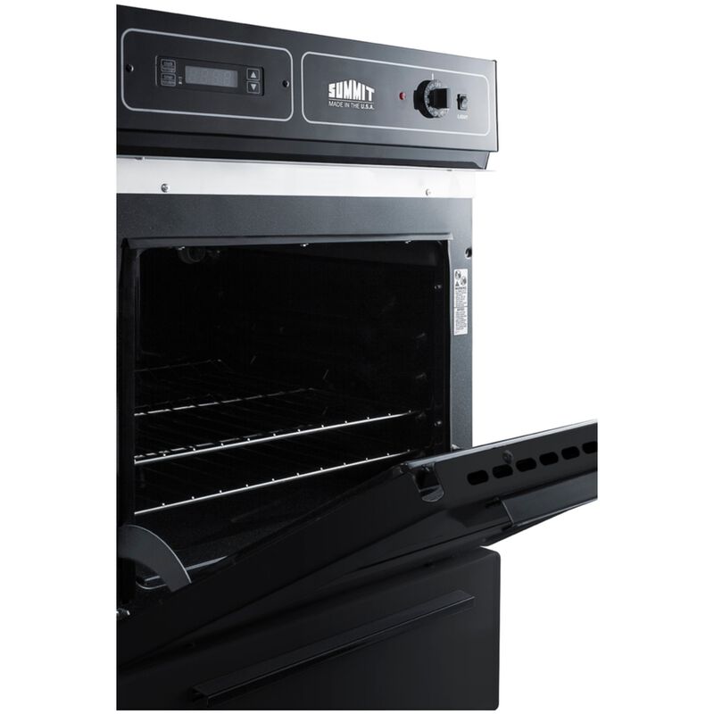 Summit 24 in. 2.9 cu. ft. Electric Single Wall Oven - Black, , hires