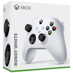 Xbox - Wireless Controller for Xbox Series X, Xbox Series S, and Xbox One - Robot White, White, hires