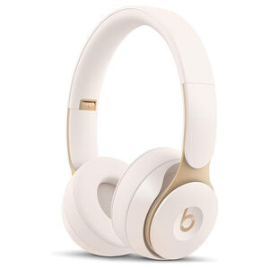 Beats by Dr. Dre - Solo Pro Wireless Noise Canceling On-Ear Headphones - Ivory, Ivory, hires