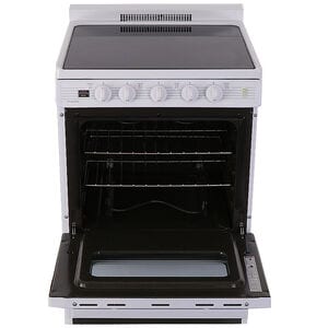 Premier 24 in. 3 cu. ft. Electric Range with Smoothtop Burners - White, , hires