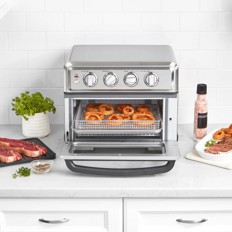 𝓞𝓘𝓜𝓘𝓢 Air Fryer Toaster Ovens, 17QT Small Toaster Ovens Countertop 16L  4 Slice Toaster Convection Oven Air with Rotisserie