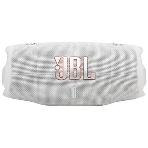 JBL Charge 6 Portable Rechargeable Waterproof Bluetooth Speaker - White, White, hires