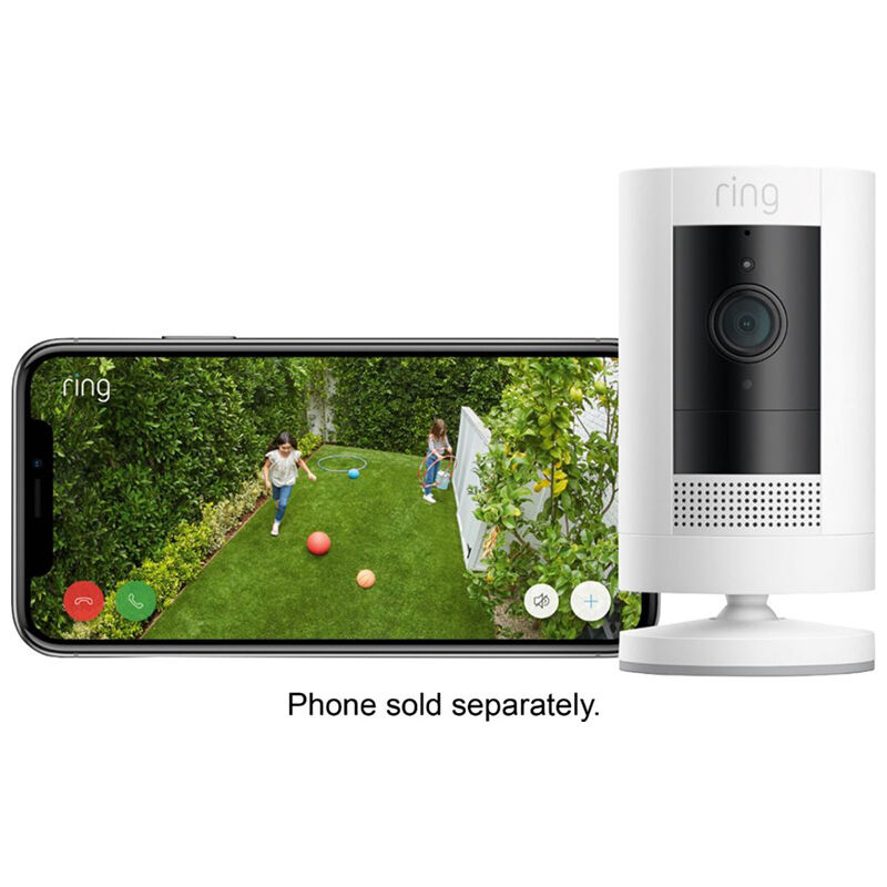 Long Range Wireless Versatile IP Camera - Green Backyard