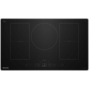 KitchenAid 36 in. 5-Burner Smart Induction Cooktop with Simmer Burner & Power Burner - Stainless Steel, , hires