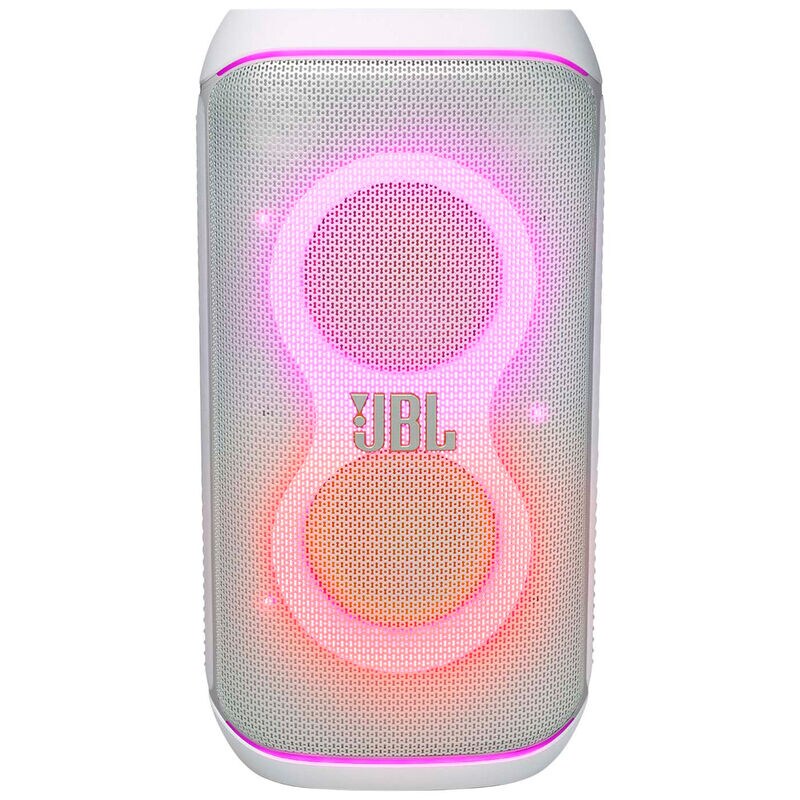 JBL PARTYBOX CLUB 120 Portable Party Speaker - White, White, hires