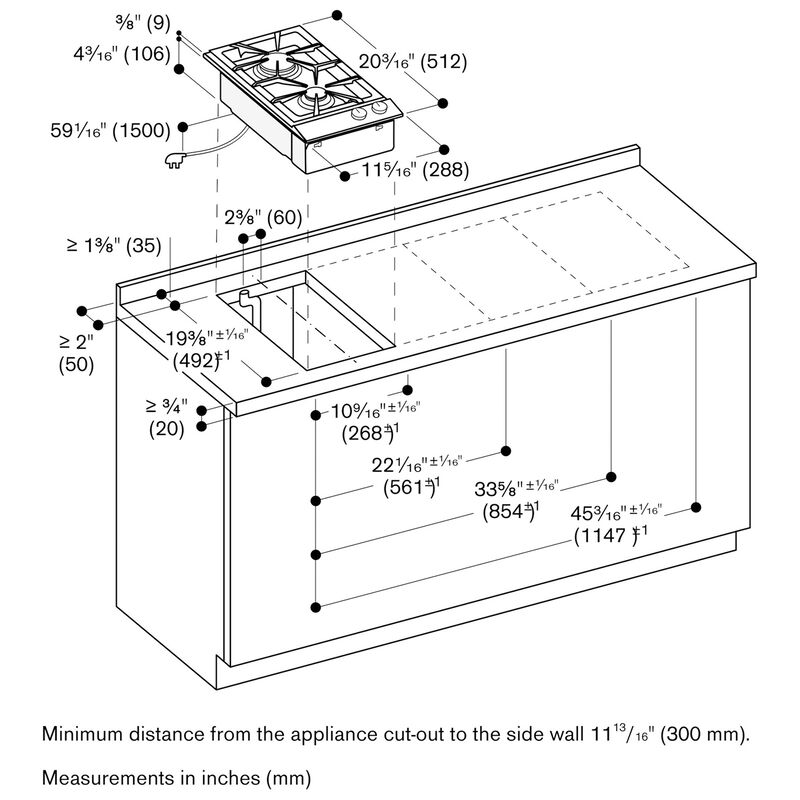 Gaggenau Vario 200 Series 12 in. 2-Burner Natural Gas Cooktop with Simmer Burner & Power Burner - Stainless Steel, , hires