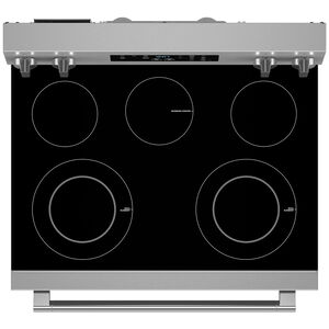 Maytag 30 in. 5.3 cu. ft. Electric Range with Radiant Burners - Stainless Steel, Stainless Steel, hires