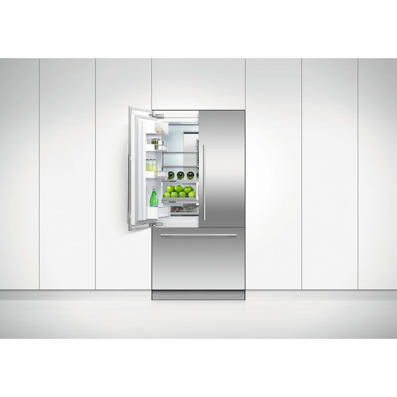 Fisher & Paykel Series 7 36 in. 16.8 cu. ft. Built-In Smart Counter Depth French Door Refrigerator with Ice Maker - Custom Panel Ready, , hires
