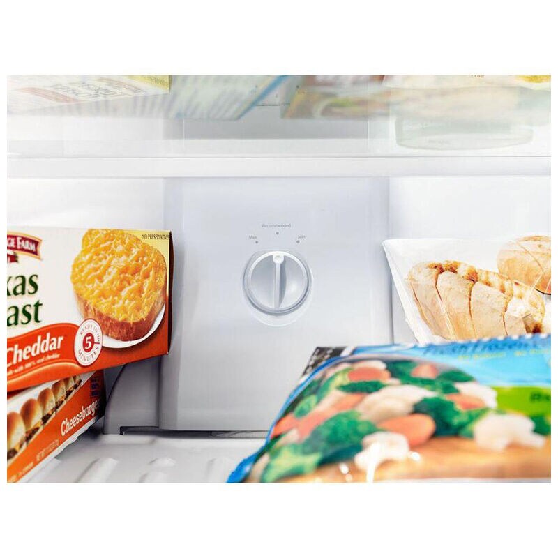 Whirlpool 33 in. 20.5 cu. ft. Top Freezer Refrigerator - Monochromatic Stainless Steel, Monochromatic Stainless Steel, hires